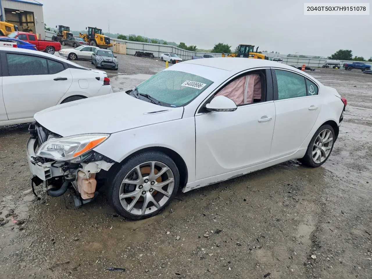 BUICK REGAL 2017, VIN 2G4GT5GX7H9151078