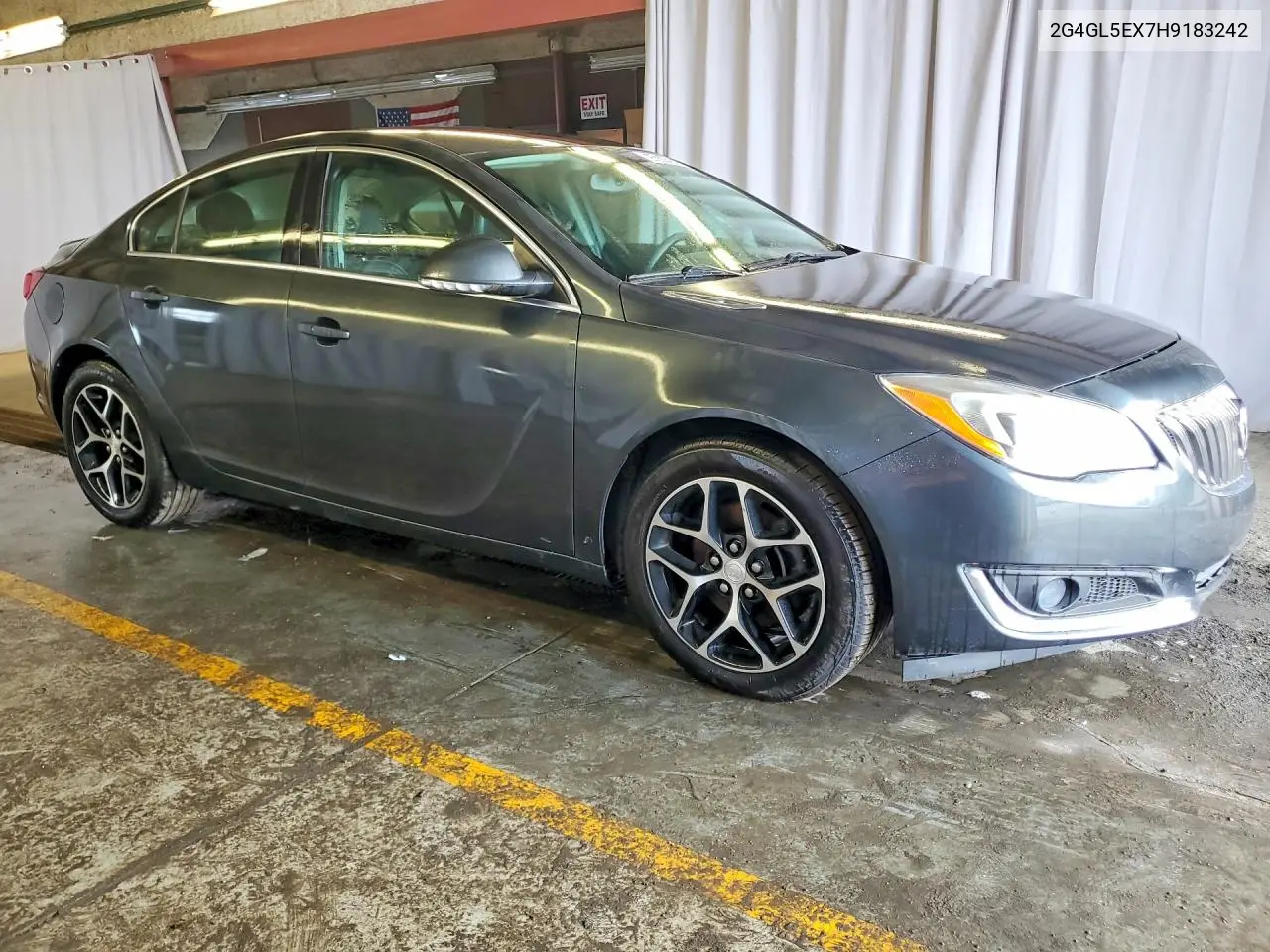 2017 BUICK REGAL VIN 2G4GL5EX7H9183242 — фото 4
