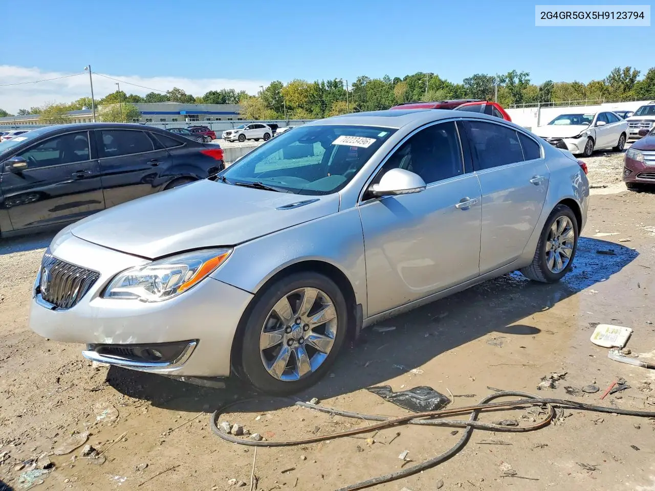 BUICK REGAL 2017, VIN 2G4GR5GX5H9123794