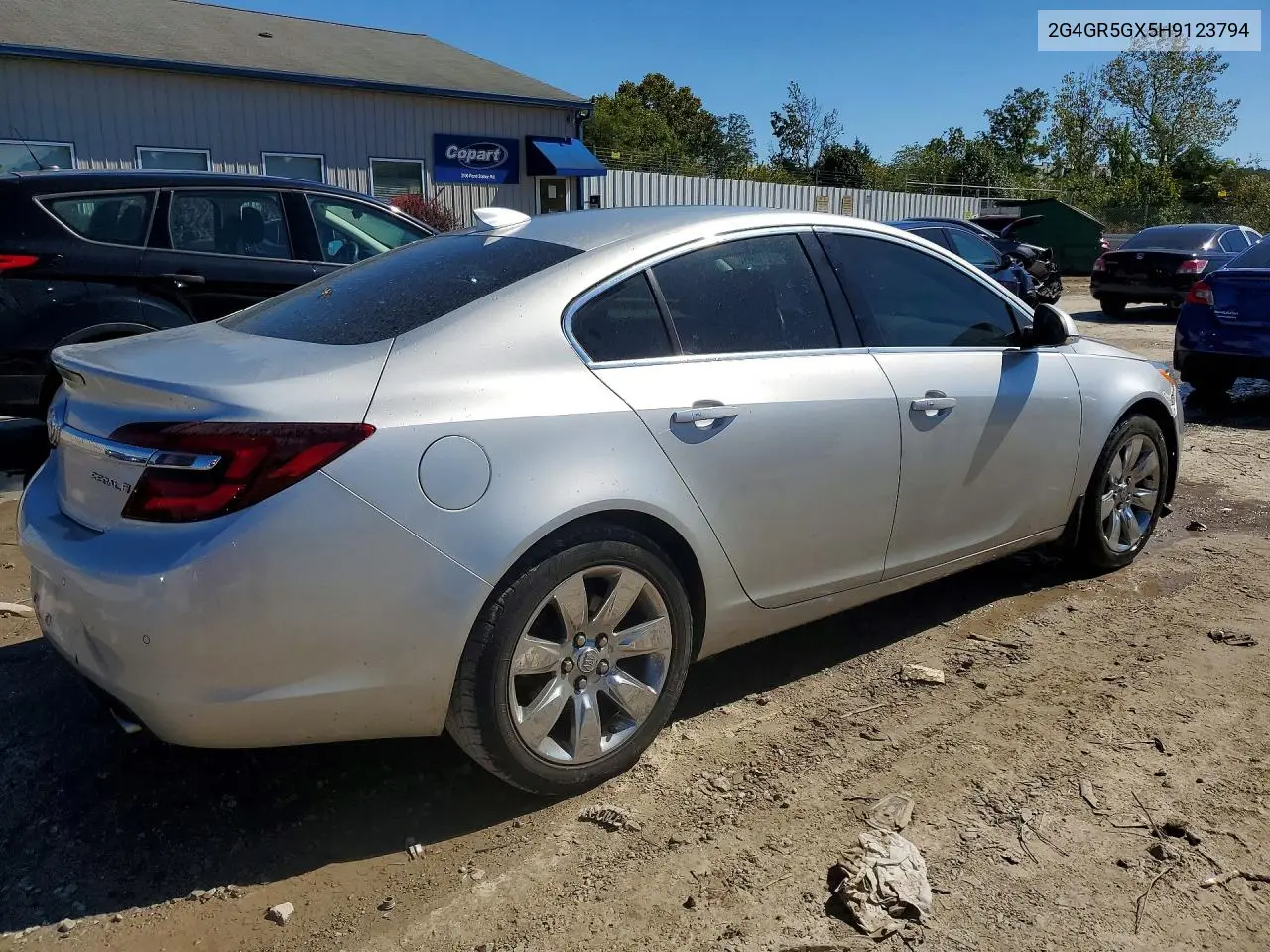 2017 BUICK REGAL VIN 2G4GR5GX5H9123794 — фото 3