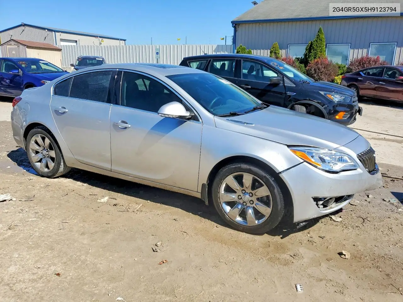 2017 BUICK REGAL VIN 2G4GR5GX5H9123794 — фото 4