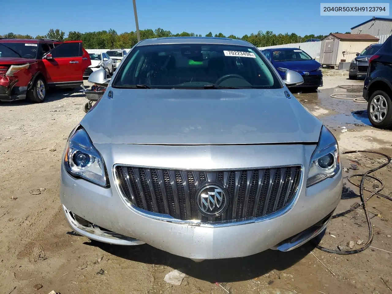 2017 BUICK REGAL VIN 2G4GR5GX5H9123794 — фото 5