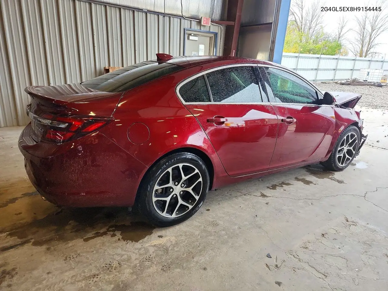 2017 BUICK REGAL VIN 2G4GL5EX8H9154445 — фото 3