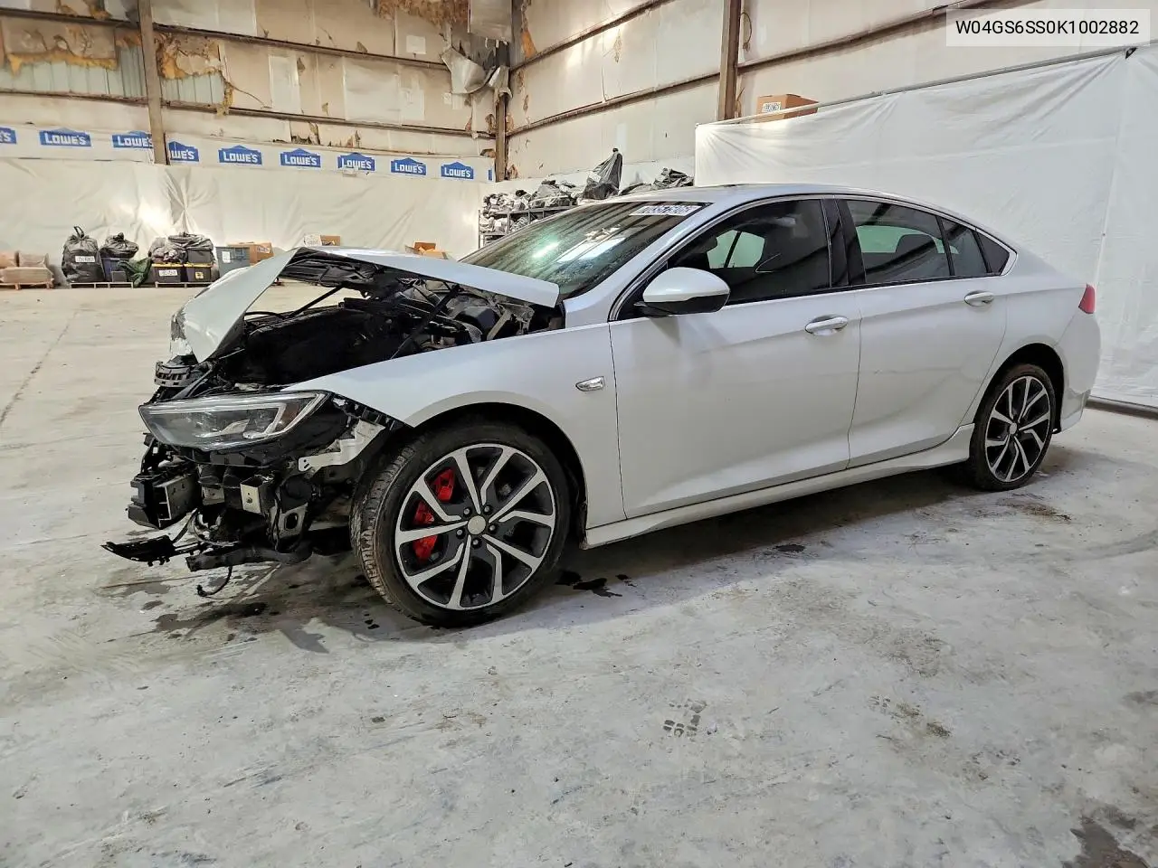 BUICK REGAL 2019, VIN W04GS6SS0K1002882