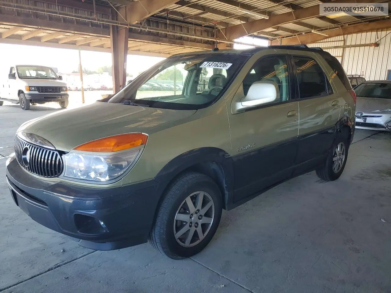 BUICK RENDEZVOUS 2003, VIN 3G5DA03E93S510678