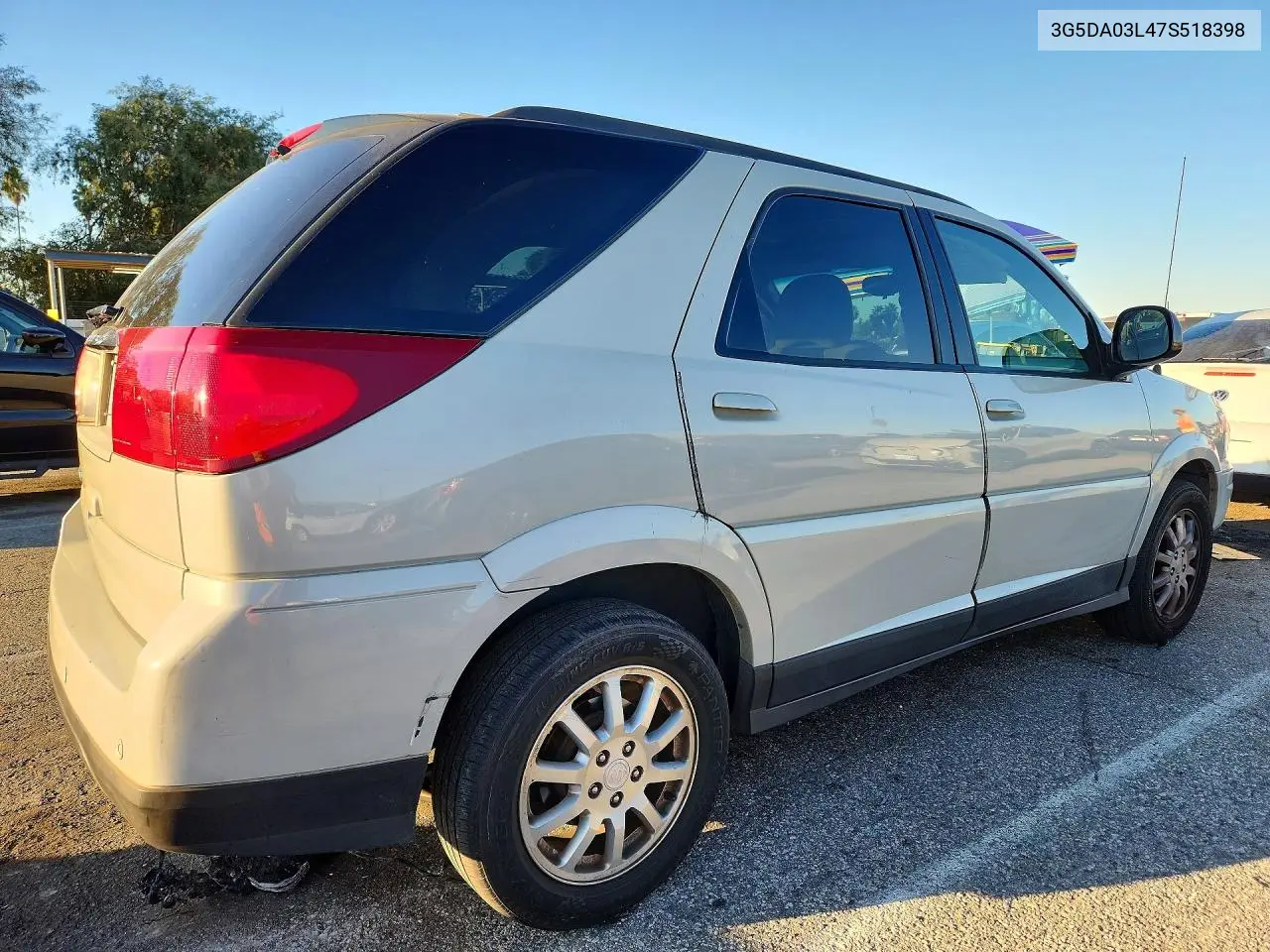 2007 BUICK RENDEZVOUS VIN 3G5DA03L47S518398 — фото 3