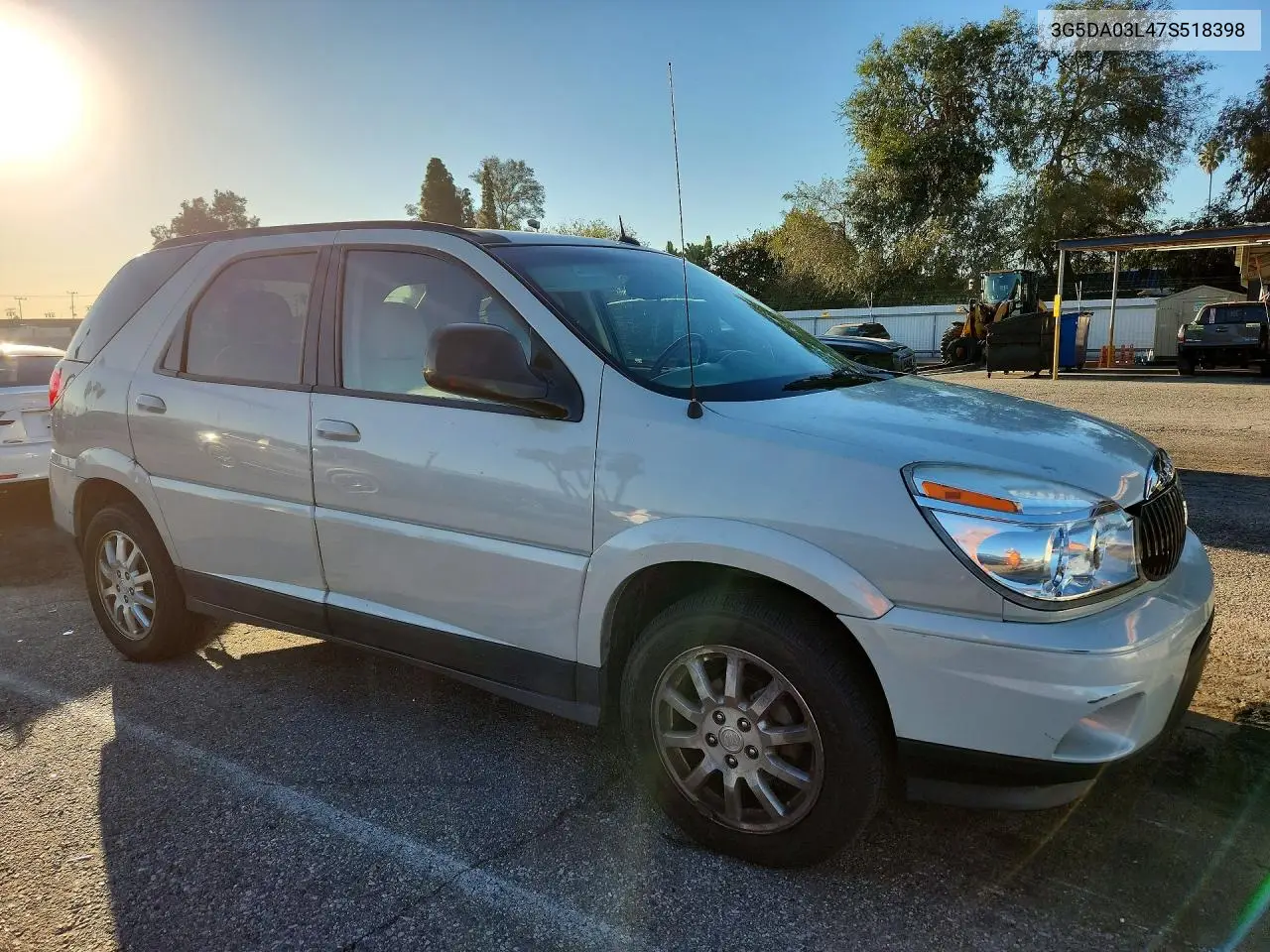 2007 BUICK RENDEZVOUS VIN 3G5DA03L47S518398 — фото 4