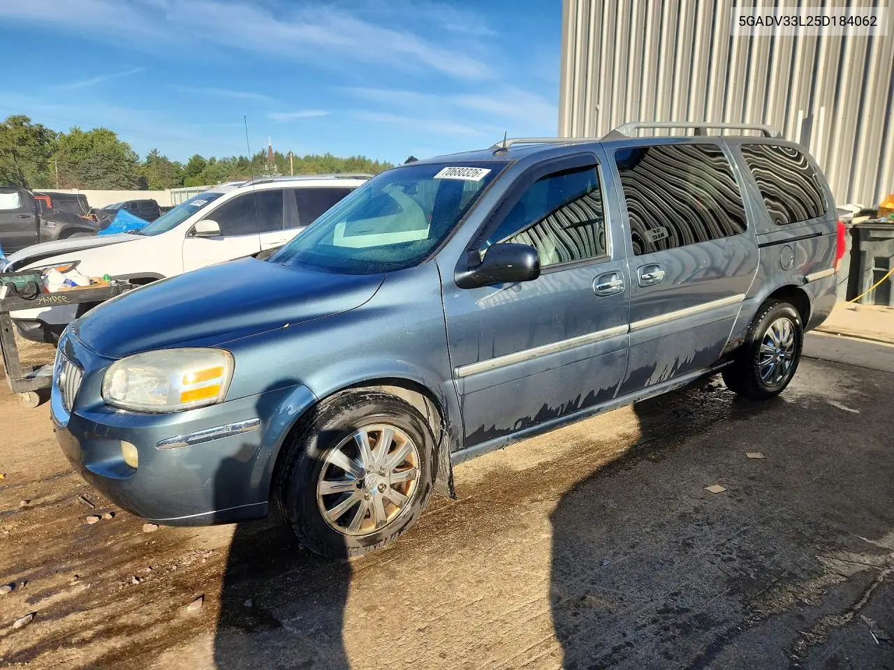 BUICK TERRAZA 2005, VIN 5GADV33L25D184062