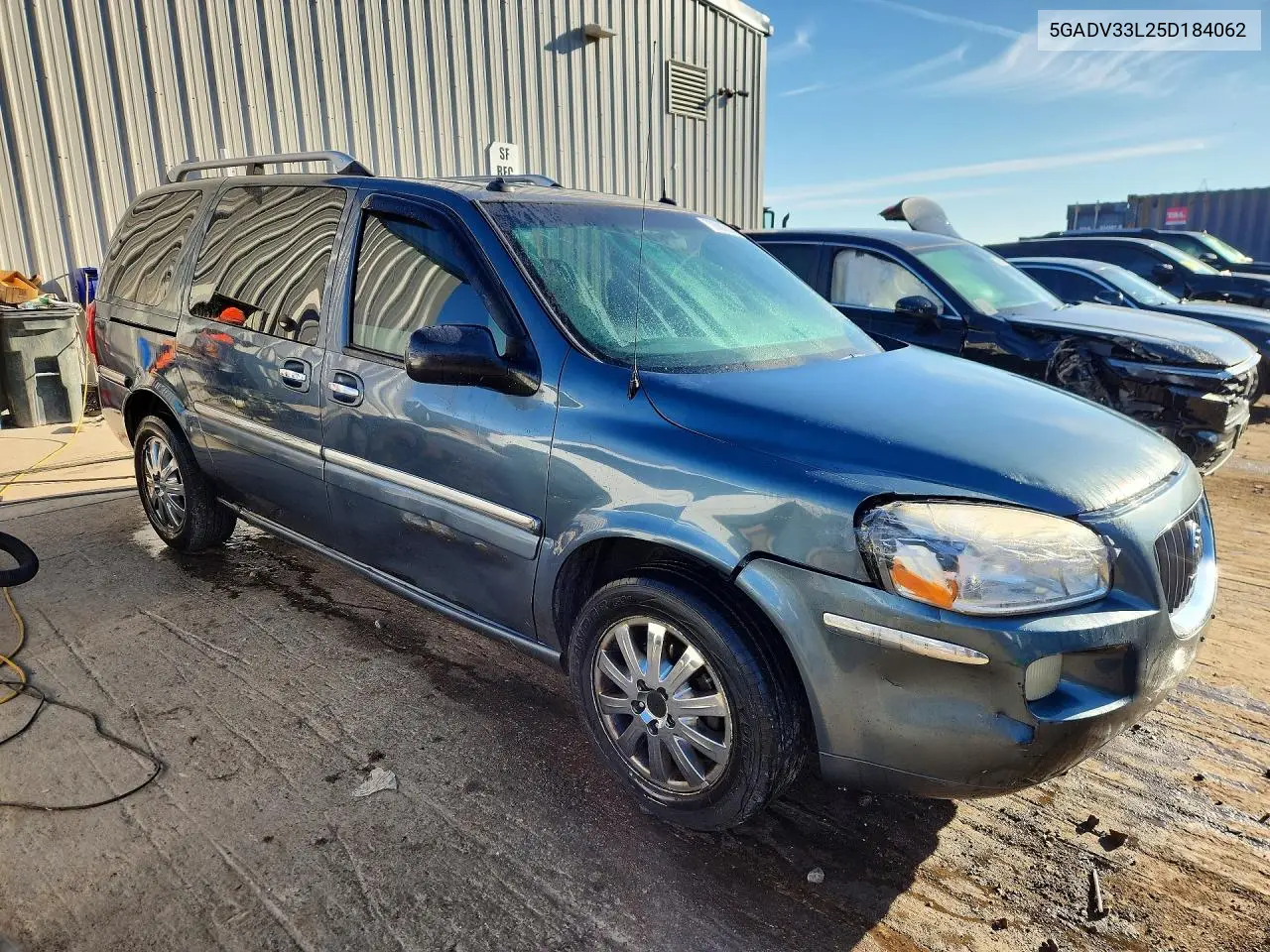 2005 BUICK TERRAZA VIN 5GADV33L25D184062 — фото 4