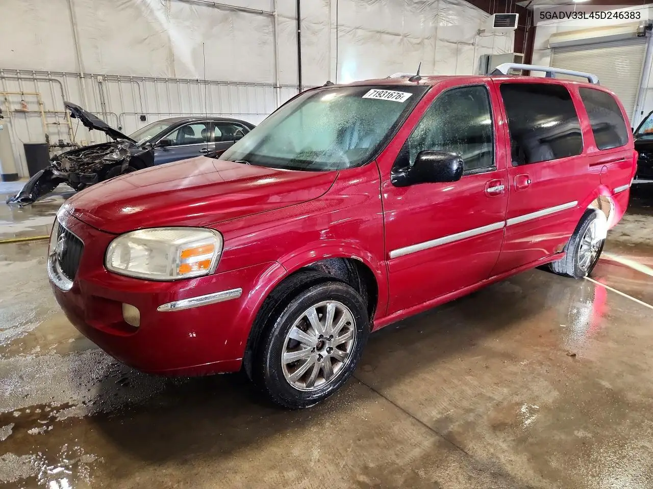 BUICK TERRAZA 2005, VIN 5GADV33L45D246383