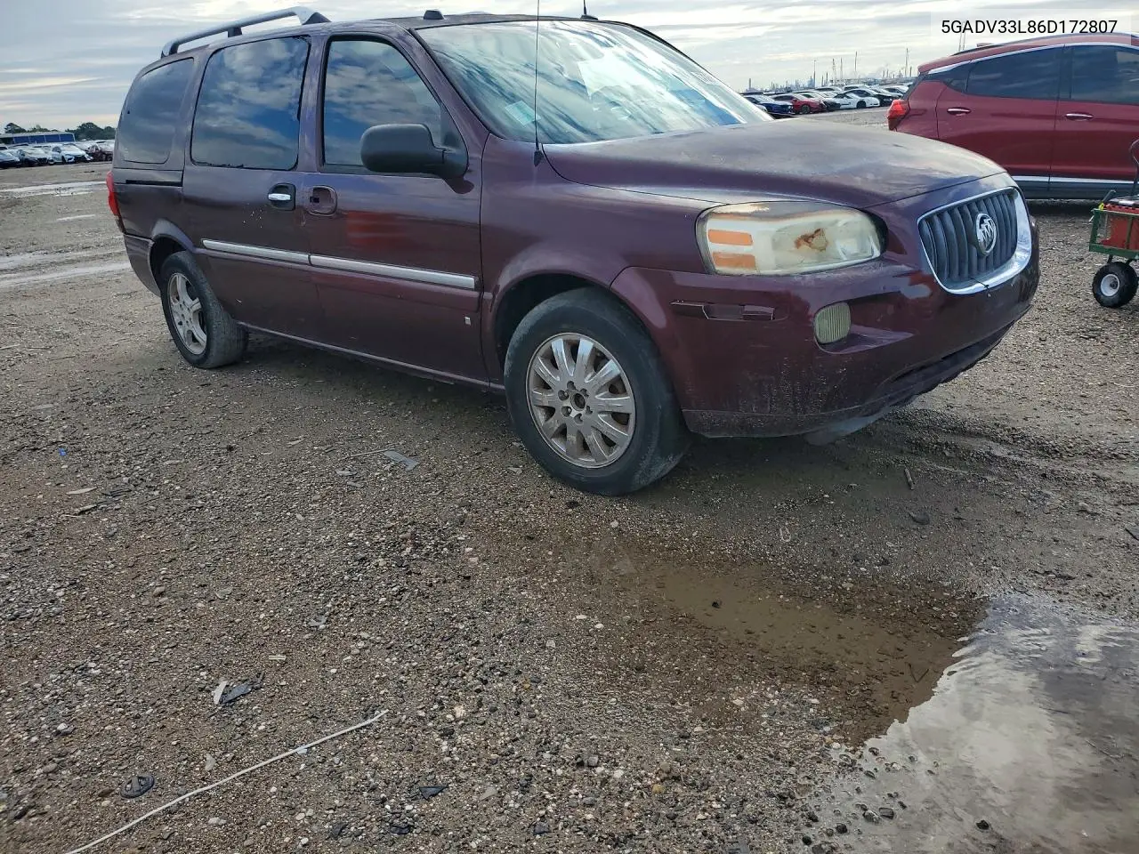 2006 BUICK TERRAZA VIN 5GADV33L86D172807 — фото 4