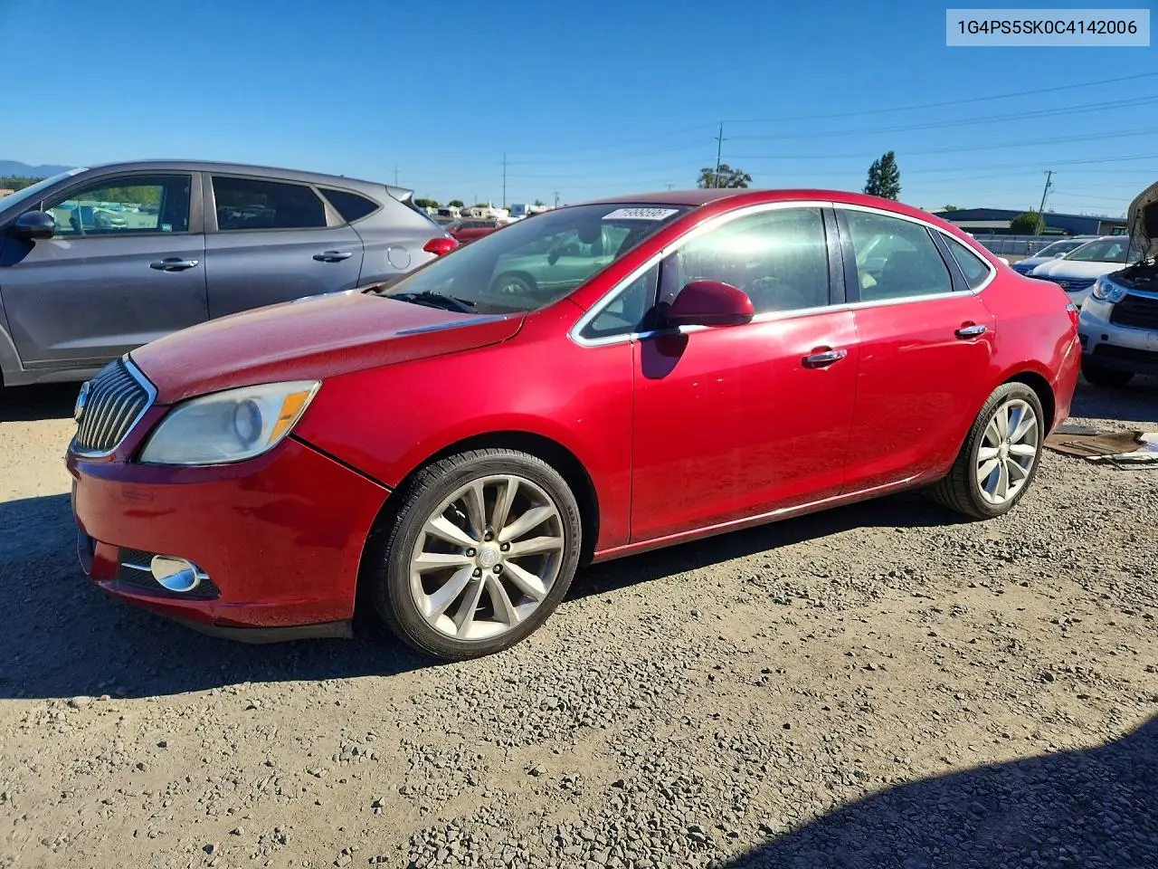 BUICK VERANO 2012, VIN 1G4PS5SK0C4142006