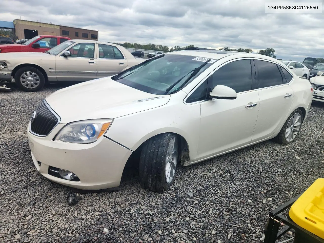 BUICK VERANO 2012, VIN 1G4PR5SK8C4126650