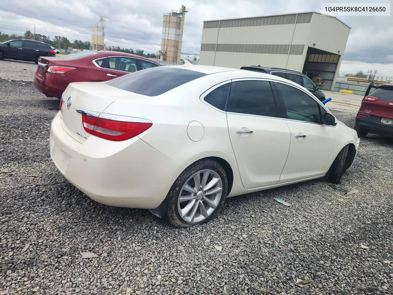 2012 BUICK VERANO VIN 1G4PR5SK8C4126650 — фото 3