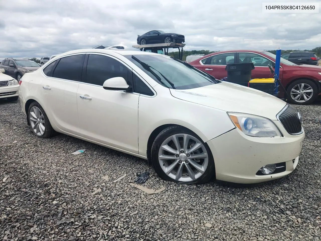2012 BUICK VERANO VIN 1G4PR5SK8C4126650 — фото 4
