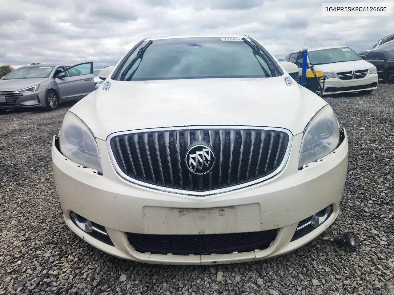 2012 BUICK VERANO VIN 1G4PR5SK8C4126650 — фото 5
