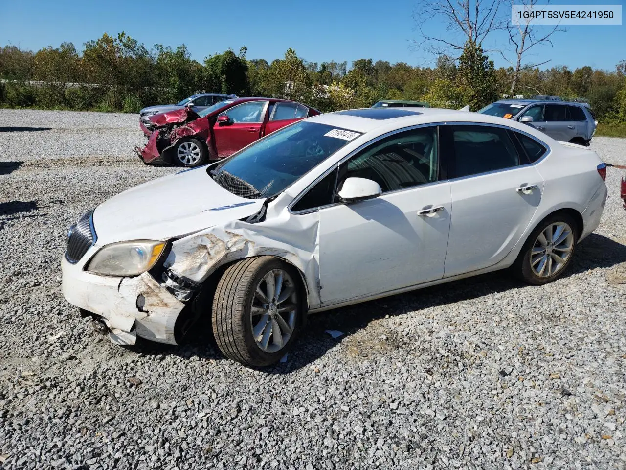 BUICK VERANO 2014, VIN 1G4PT5SV5E4241950