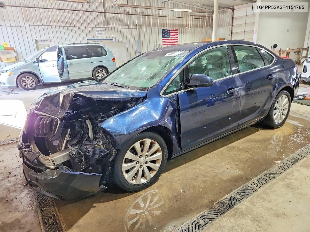 BUICK VERANO 2015, VIN 1G4PP5SK3F4154785