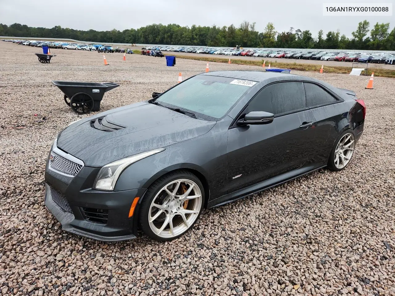 CADILLAC ATS-V 2016, VIN 1G6AN1RYXG0100088