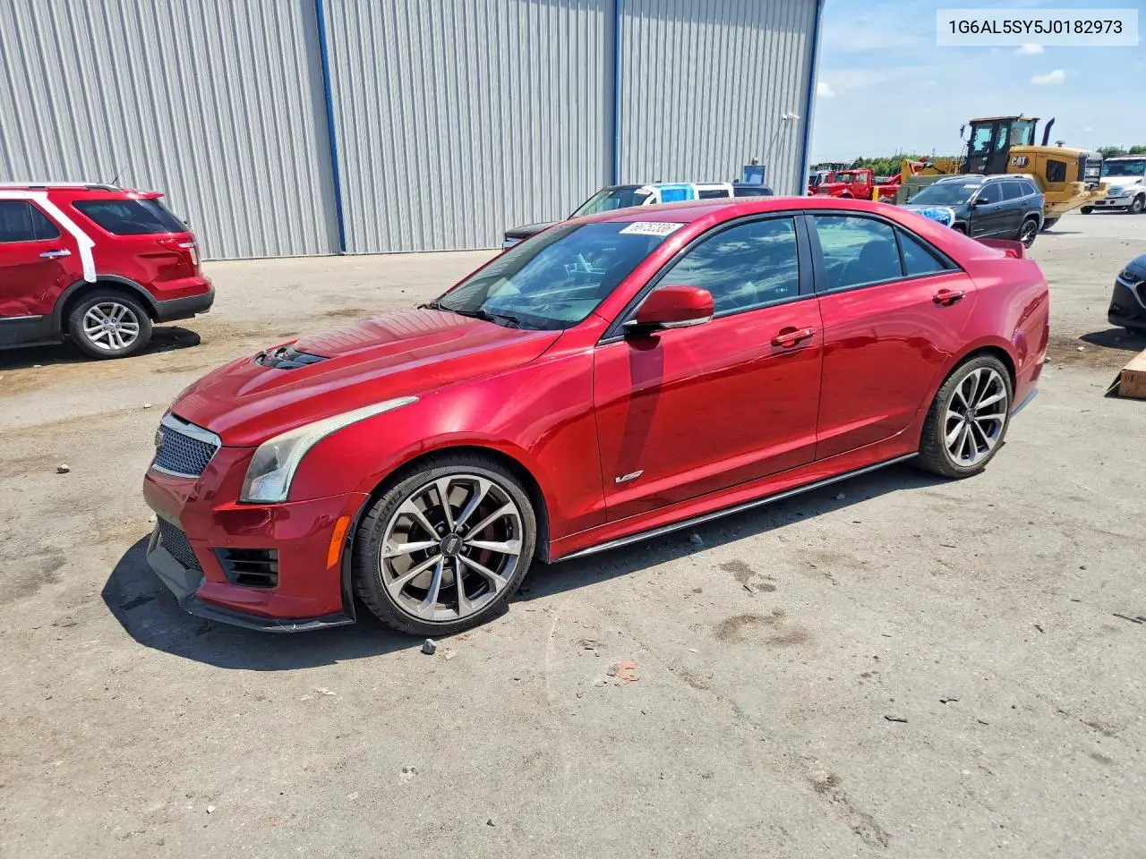 CADILLAC ATS-V 2018, VIN 1G6AL5SY5J0182973
