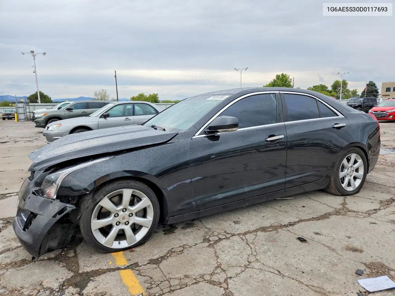 CADILLAC ATS 2013, VIN 1G6AE5S30D0117693