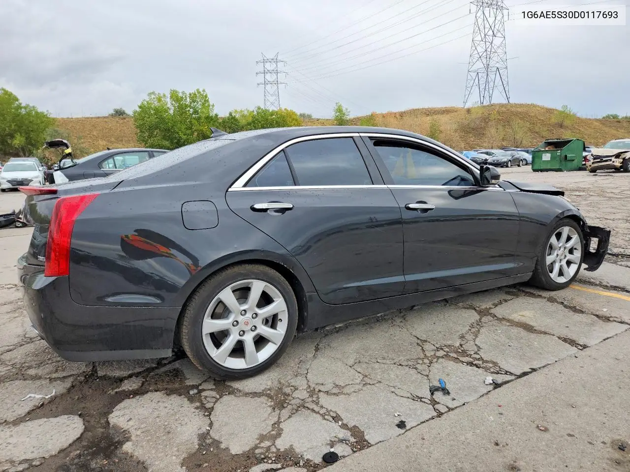 2013 CADILLAC ATS VIN 1G6AE5S30D0117693 — фото 3