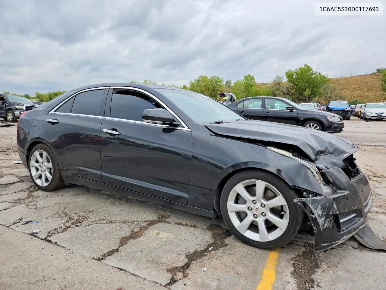 2013 CADILLAC ATS VIN 1G6AE5S30D0117693 — фото 4