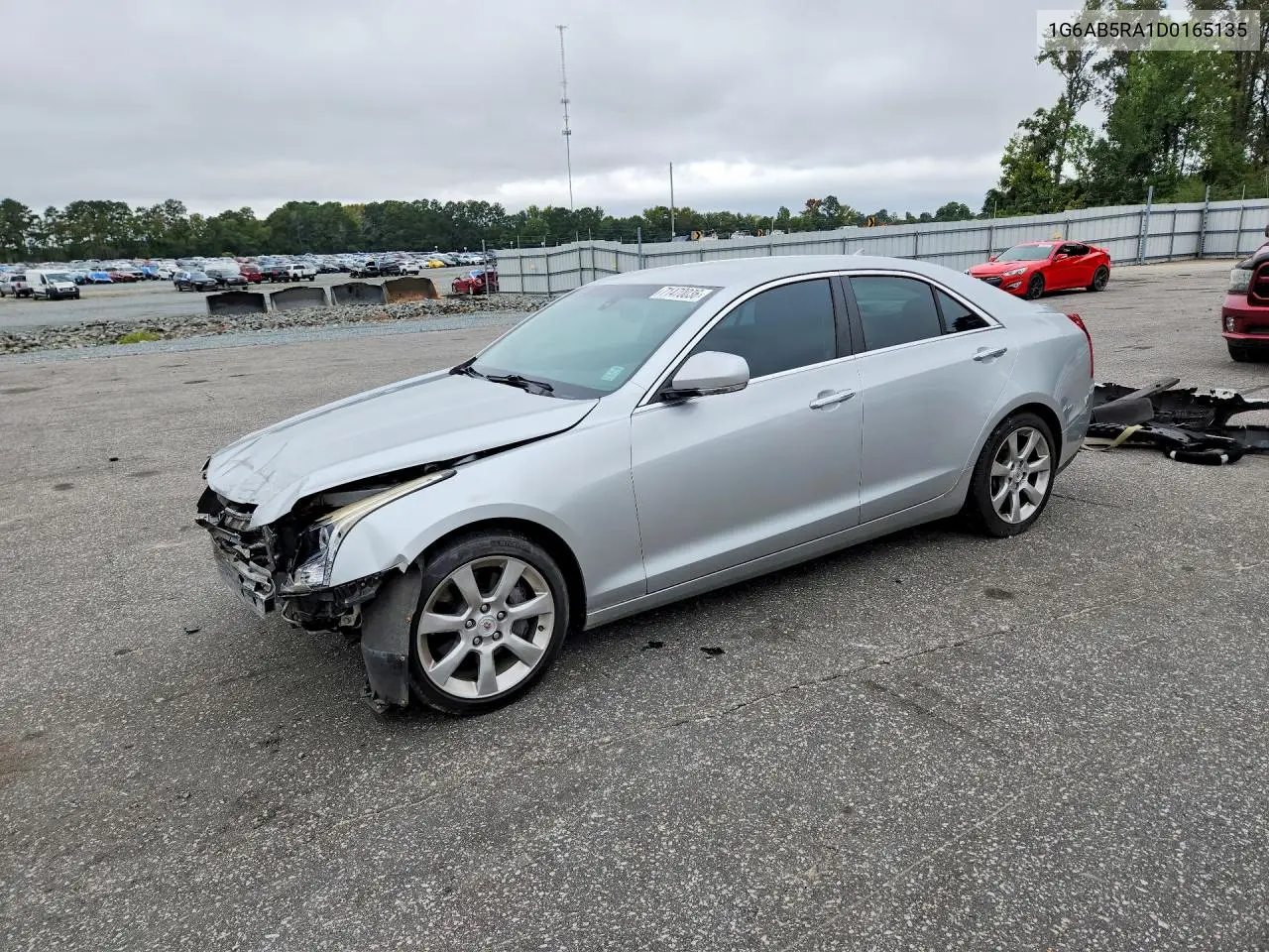 CADILLAC ATS 2013, VIN 1G6AB5RA1D0165135