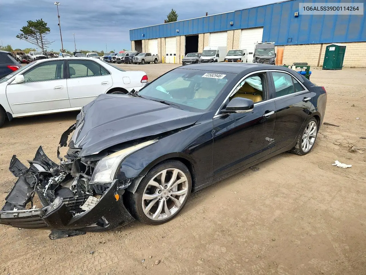 CADILLAC ATS 2013, VIN 1G6AL5S39D0114264