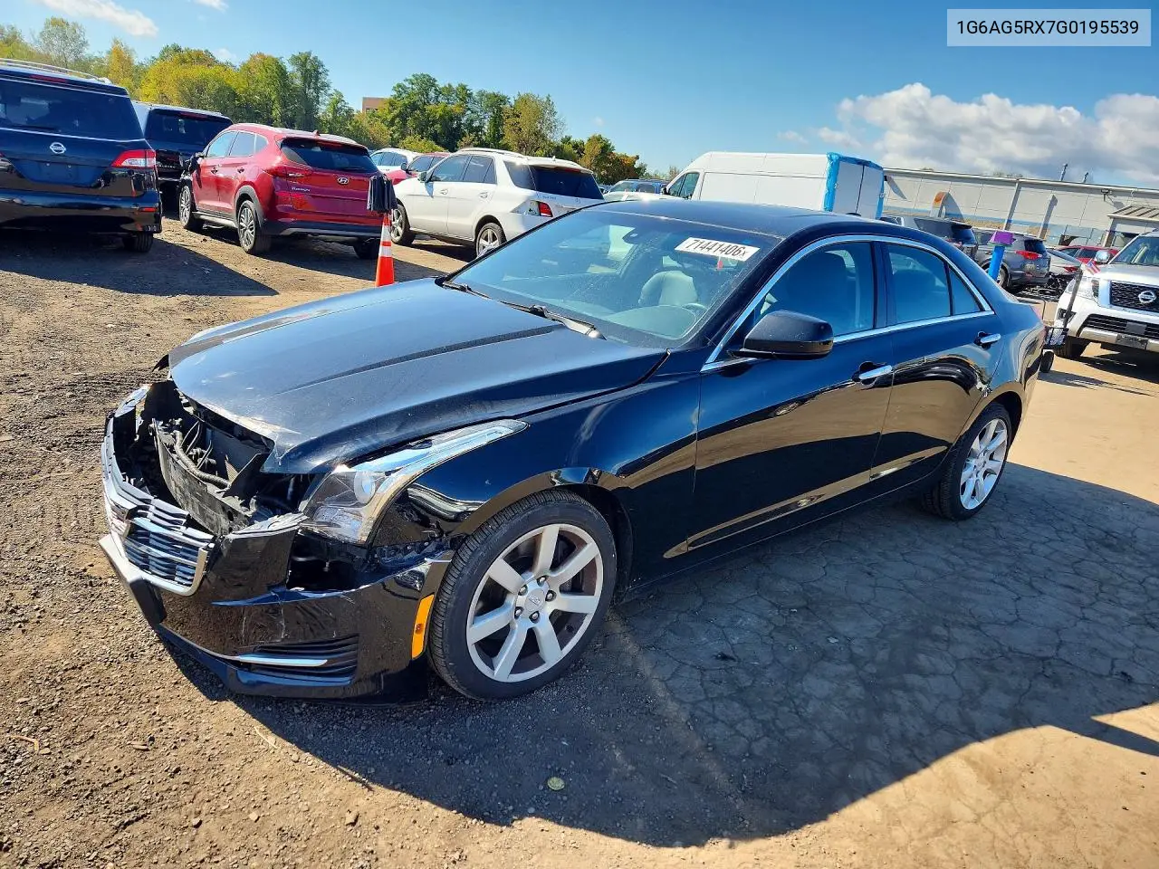 CADILLAC ATS 2016, VIN 1G6AG5RX7G0195539