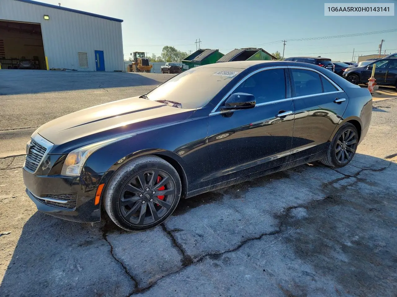 CADILLAC ATS 2017, VIN 1G6AA5RX0H0143141