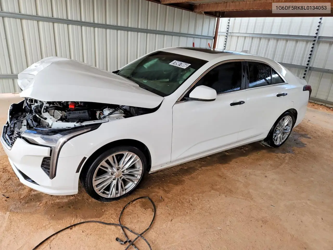 CADILLAC CT4 2020, VIN 1G6DF5RK8L0134053