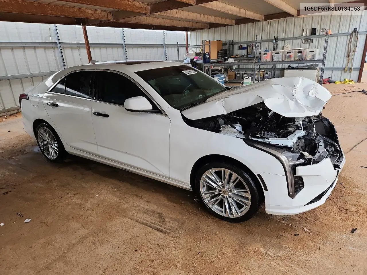 2020 CADILLAC CT4 VIN 1G6DF5RK8L0134053 — фото 4