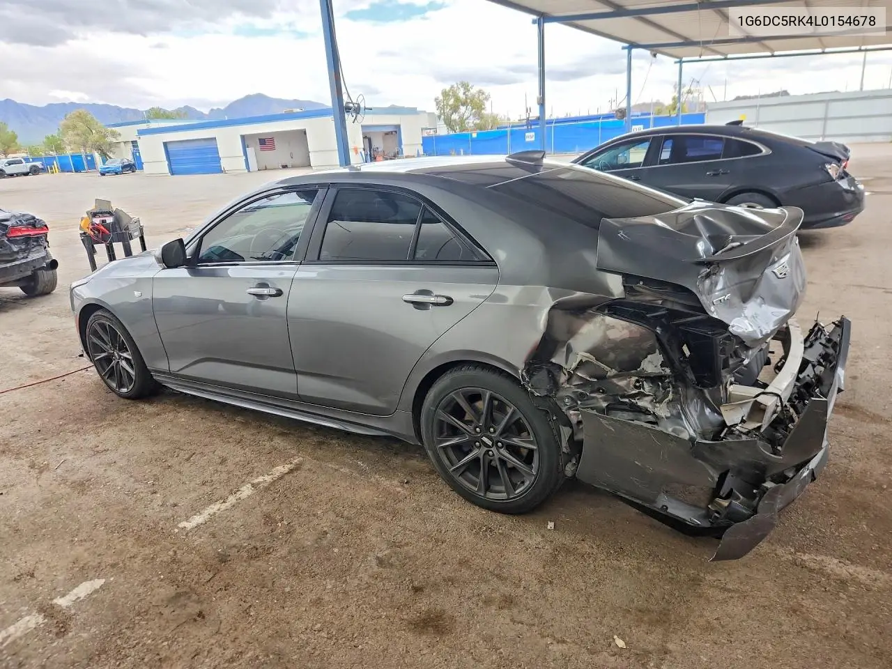 2020 CADILLAC CT4 VIN 1G6DC5RK4L0154678 — фото 2
