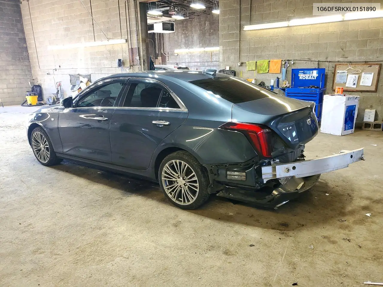 2020 CADILLAC CT4 VIN 1G6DF5RKXL0151890 — фото 2