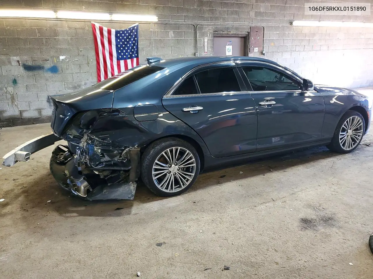 2020 CADILLAC CT4 VIN 1G6DF5RKXL0151890 — фото 3