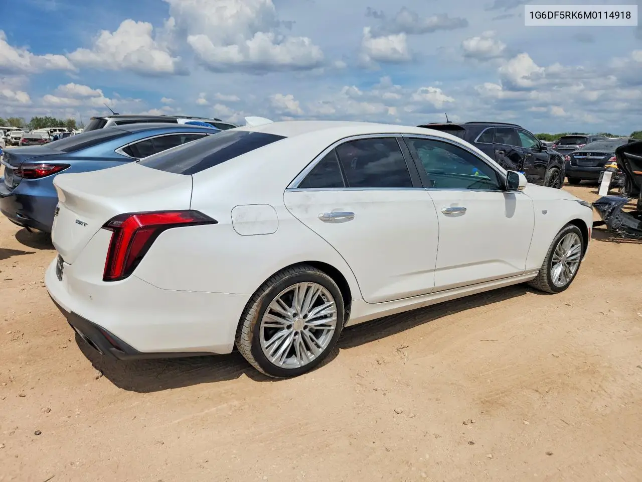 2021 CADILLAC CT4 VIN 1G6DF5RK6M0114918 — фото 3