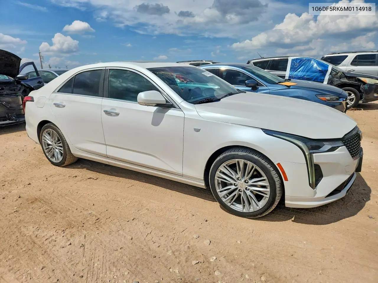 2021 CADILLAC CT4 VIN 1G6DF5RK6M0114918 — фото 4