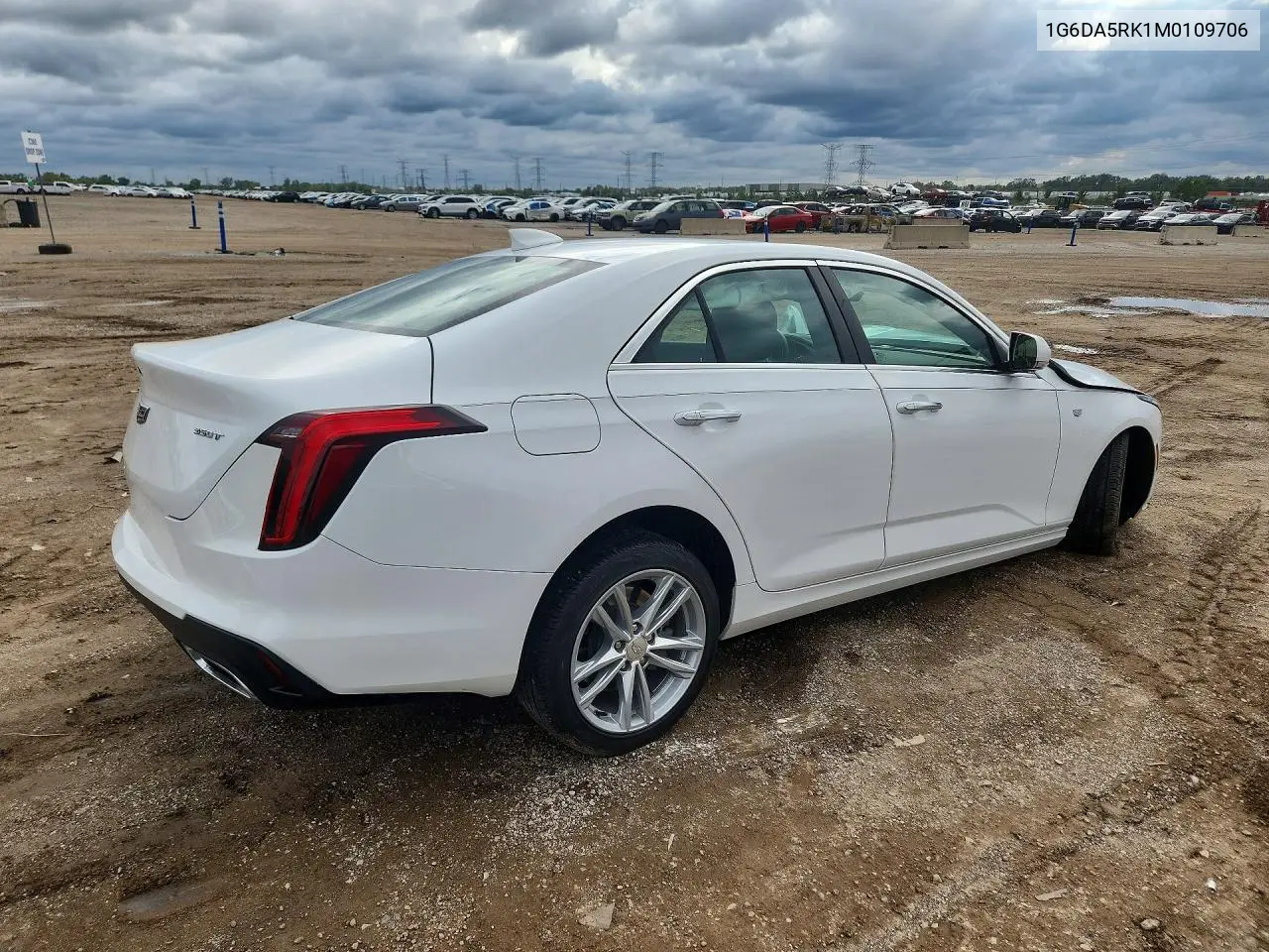 2021 CADILLAC CT4 VIN 1G6DA5RK1M0109706 — фото 3