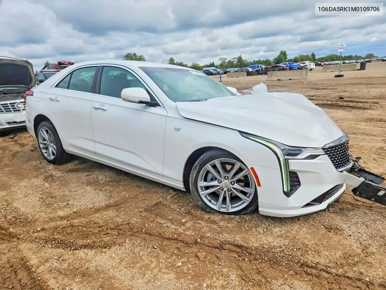 2021 CADILLAC CT4 VIN 1G6DA5RK1M0109706 — фото 4