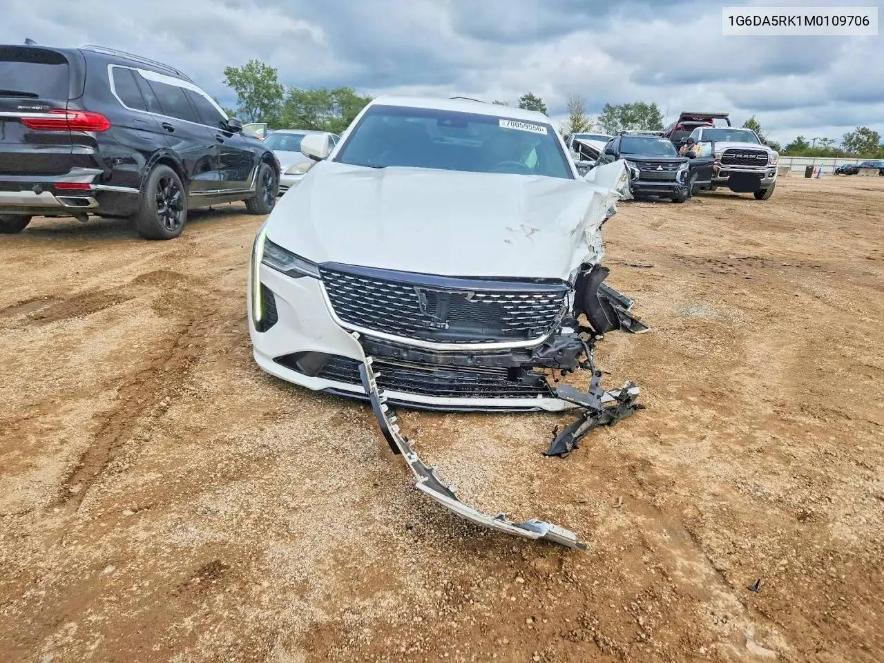 2021 CADILLAC CT4 VIN 1G6DA5RK1M0109706 — фото 5