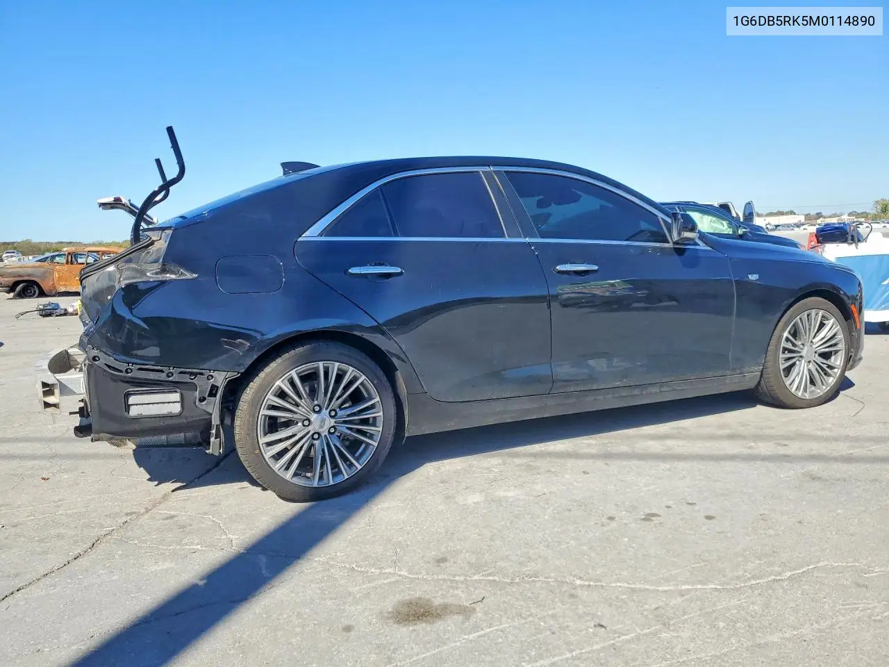 2021 CADILLAC CT4 VIN 1G6DB5RK5M0114890 — фото 3