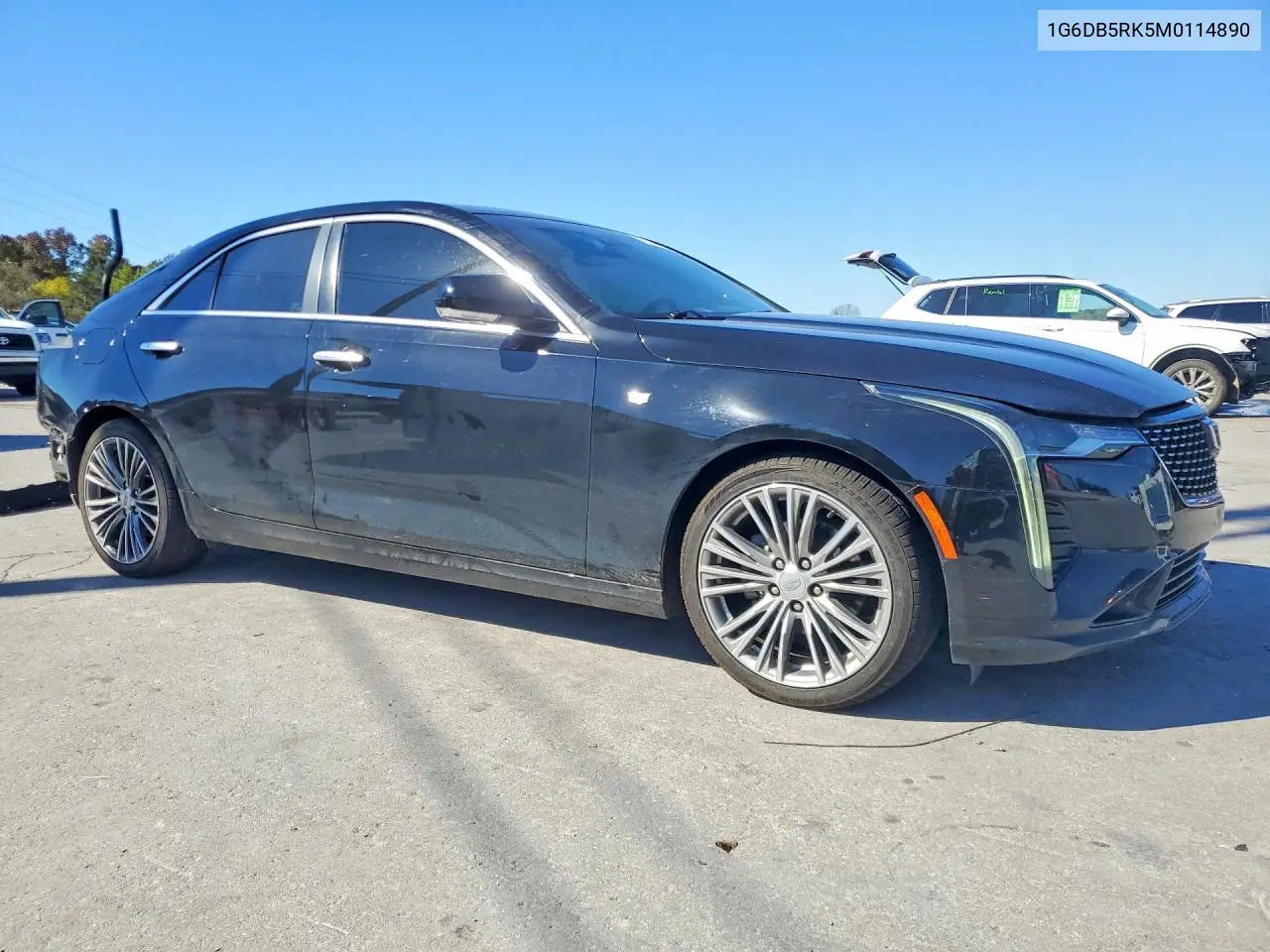 2021 CADILLAC CT4 VIN 1G6DB5RK5M0114890 — фото 4