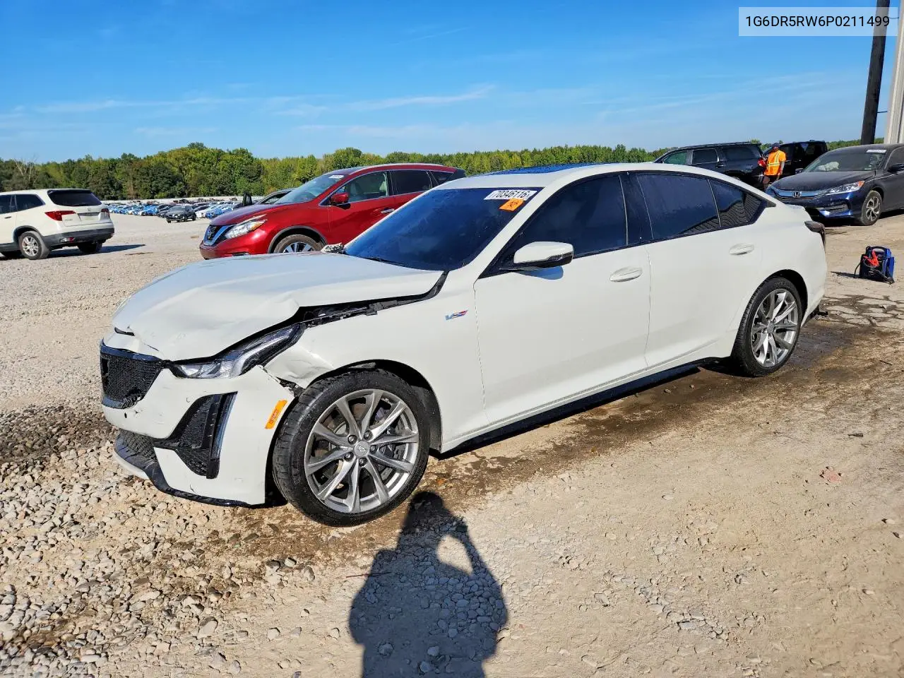 CADILLAC CT5-V 2023, VIN 1G6DR5RW6P0211499