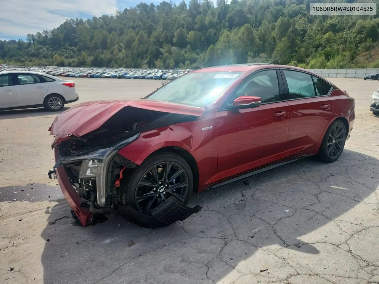 CADILLAC CT5-V 2025, VIN 1G6DR5RW4S0104525