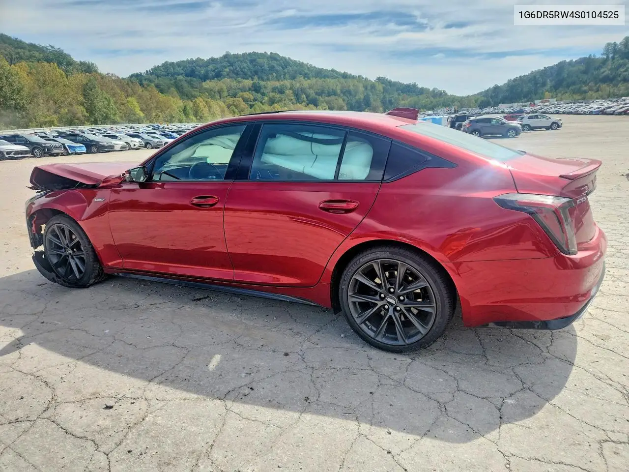 2025 CADILLAC CT5-V VIN 1G6DR5RW4S0104525 — фото 2