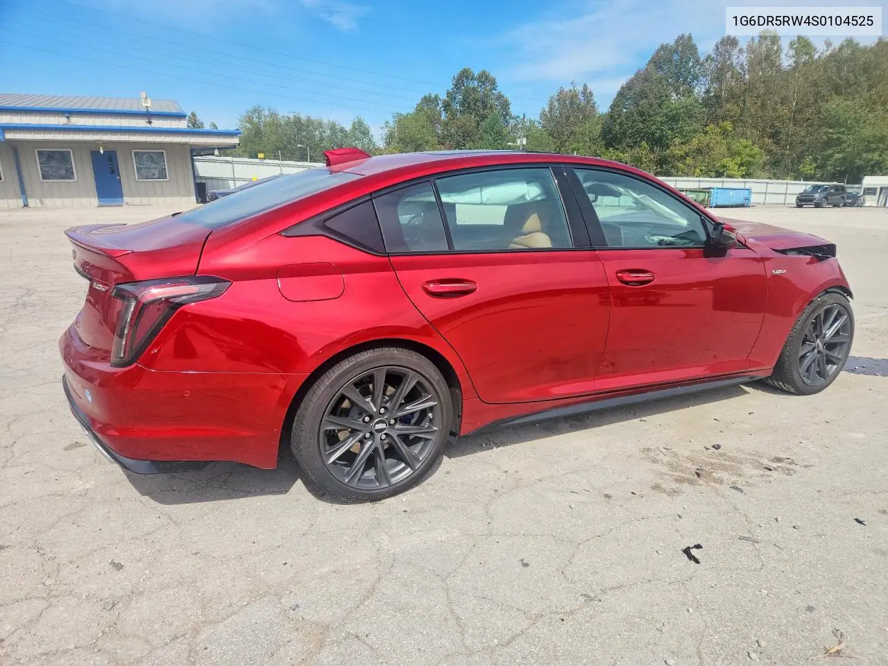 2025 CADILLAC CT5-V VIN 1G6DR5RW4S0104525 — фото 3