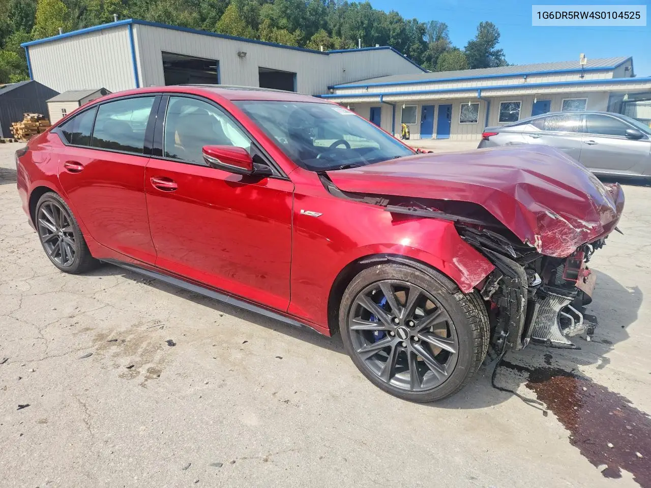 2025 CADILLAC CT5-V VIN 1G6DR5RW4S0104525 — фото 4
