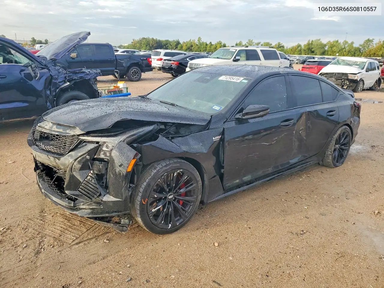 CADILLAC CT5-V 2025, VIN 1G6D35R66S0810557
