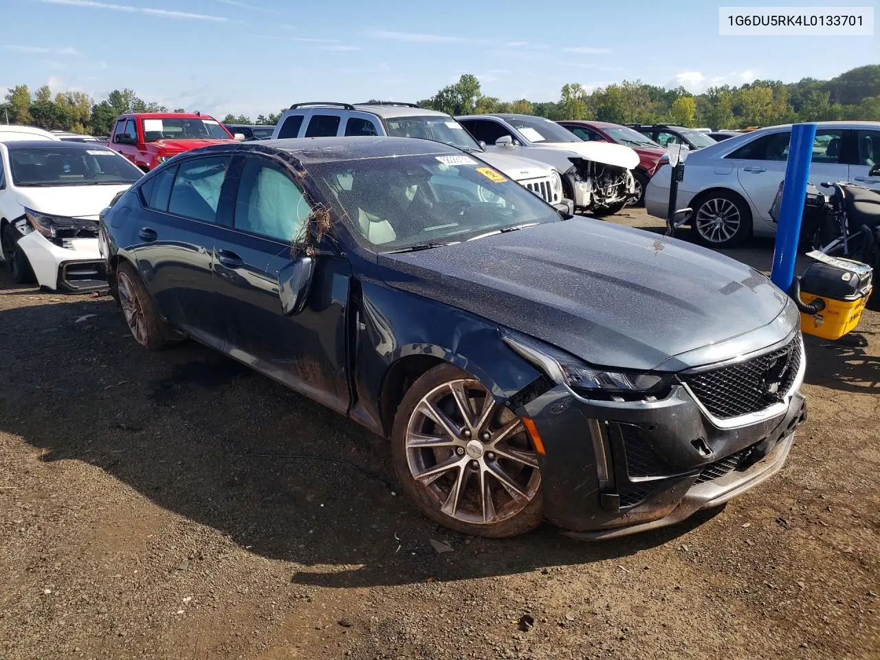 2020 CADILLAC CT5 VIN 1G6DU5RK4L0133701 — фото 4